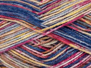 Sale Self-Striping Pembe Turuncu Deve Tüyü Mavi