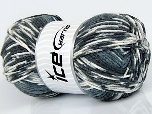 Sale Self-Striping Beyaz Gri Tonları