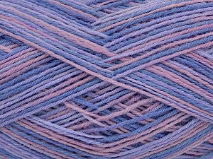 Sale Sock Yarn Leylak Tonları