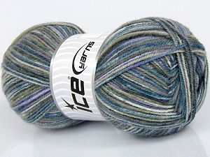 Sale Self-Striping Beyaz Leylak Gri Yeşil Mavi