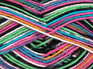 Sale Self-Striping Gökkuşağı Siyah