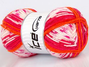 Sale Self-Striping Beyaz Pembe tonları Turuncu