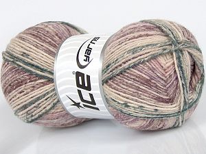 Sale Self-Striping Mor Gri Krem