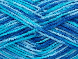 Sale Self-Striping Mavi Tonları