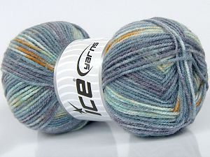 Sale Self-Striping Altın Fuşya Mavi Tonları