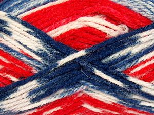 Sale Sock Yarn Kırmızı Pudra Pembe Mavi