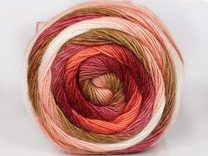 Cakes Rainbow Beyaz Pembe tonları Kahverengi