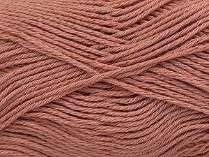 Ne: 8/4. Nm 14/4 Fiber Content 100% Mercerised Cotton, Brand Ice Yarns, Antique Pink, fnt2-77139 