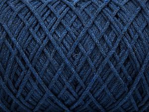 Please be advised that yarns are made of recycled cotton, and dye lot differences occur. Fiber Content 100% Cotton, Brand Ice Yarns, Dark Navy, fnt2-77334 