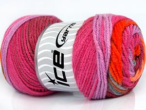 Ambiance Pembe Turuncu Leylak Yeşil