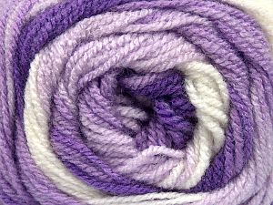 Baby Batik Beyaz Leylak Tonları