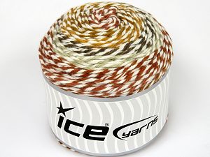 Cakes Jazz Beyaz Altın Bakır Kahverengi Bej