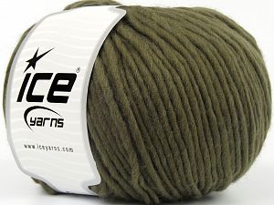 Pure Wool Bulky Haki