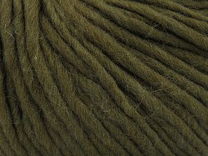 Pure Wool Bulky Haki