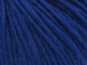 Pure Wool Bulky Koyu Mavi