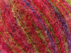 Caress Baby Alpaca Color Kırmızı Yeşil Mavi