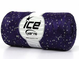 Petite Paillette Cone lacivert