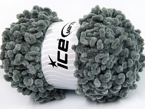 Chenille Boucleron Açık Gri