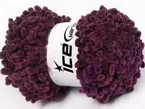 Chenille Boucleron Maron