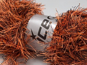 Eyelash 100gr Orange, Black