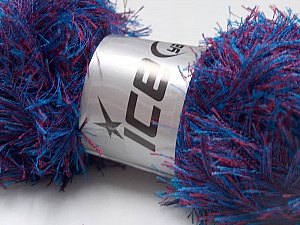 Eyelash 100gr Burgundy, Navy