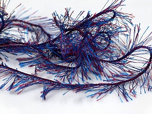 Eyelash 100gr Burgundy, Navy