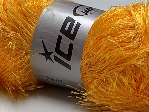 Eyelash 100gr Canary Yellow