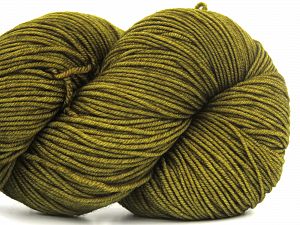 Hand Dyed Merino Extrafine Haki