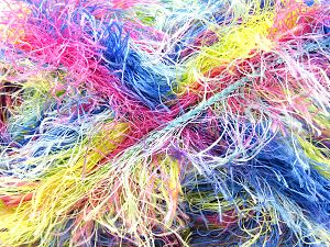 Long Eyelash Rainbow Sarı Pembe Yeşil Mavi