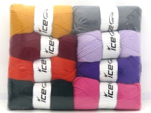 Mixed Lot Angora Luxe Yarns