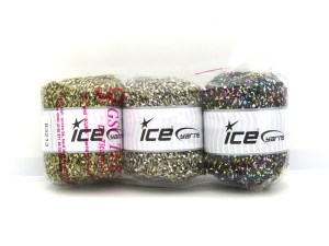 Mixed Lot Metallic Lurex Types