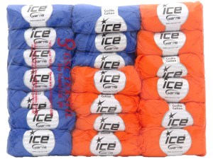 Mixed Lot Mercerised Cotton Yarns