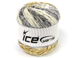 Chenille Splash Gri Tonları Krem Tonları