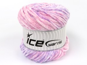 Chenille Splash Pembe tonları Leylak Tonları