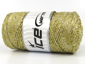 Macrame Glitz Paillette Krem