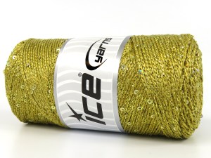 Macrame Glitz Paillette Altın