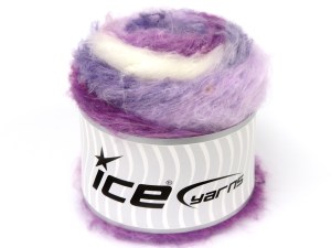 Cakes Fancy Mohair Mor Tonları Ekru