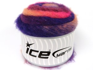 Cakes Fancy Mohair Mor Pembe Açık Somon Bordo