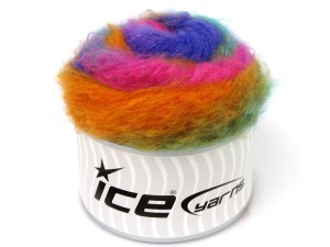 Cakes Fancy Mohair Mor Yeşil Altın Fuşya