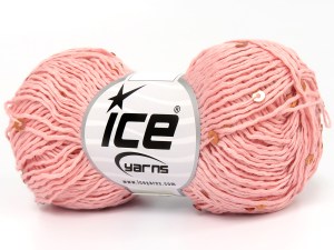 Natural Cotton Light Paillette Açık Pembe