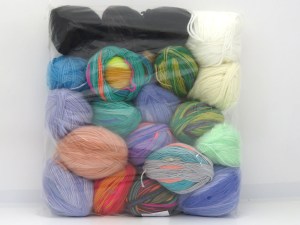Mixed Lot Leftover Winter Yarns