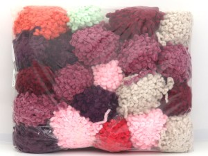 Mixed Lot Leftover Chenille Boucleron Yarns