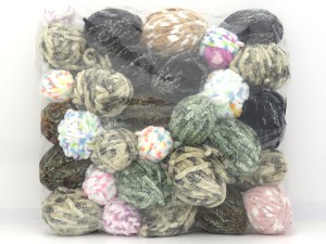 Mixed Lot Leftover Chenille Yarns