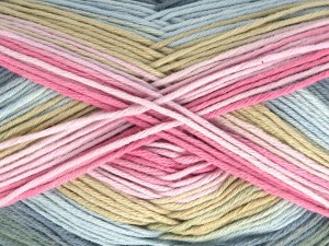 Cotton Magic Pembe tonları Açık Kamel Gri Tonları Mavi Tonları
