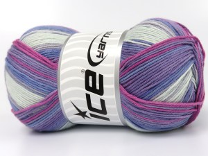 Cotton Magic Pembe Leylak Tonları Açık Mavi