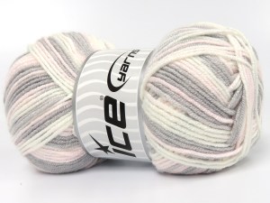 Baby Bamboo Magic Beyaz Açık Gri Bebe Pembesi