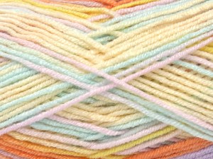 Baby Bamboo Magic Sarı Tonları Pembe Turuncu Nane Yeşil Leylak
