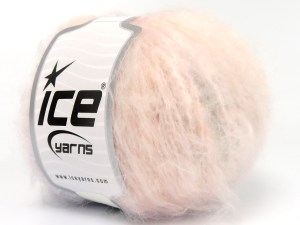 Chancy Mohair Açık Pembe Açık Gri Açık Mavi Ekru