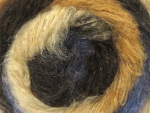 Chancy Mohair Jeans Blue, Brown Shades