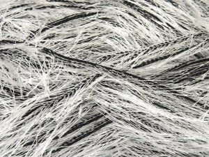 Fiber Content 100% Polyester, White, Brand Ice Yarns, Black, fnt2-83870